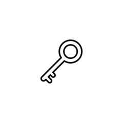 Poster - key icon, key sign vector