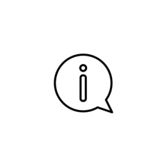 Poster - Info icon, info sign vector