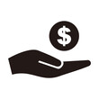 © MD_01 - money and hand icon save money symbol design