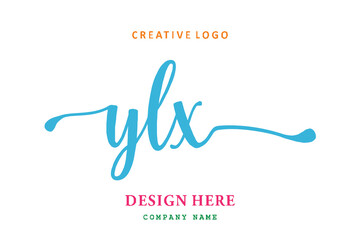 Wall Mural - YLX lettering logo is simple, easy to understand and authoritative