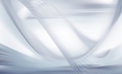 Poster - light gray white gradient abstract background effect halftone graphic blur, used for background wallpaper empty room and display your product.