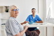 © SHOTPRIME STUDIO - elderly patient at the doctor in the medical office
