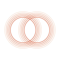 Wall Mural - loop, infinity business icon, logo abstract design