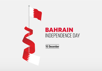 bahrain independence day background banner poster for celebration on August 15 th.