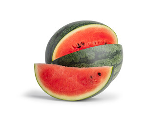 Wall Mural - Fresh watermelon sliced with seeds