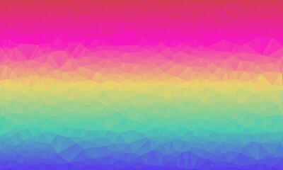 vibrant colorful geometric background with mosaic design