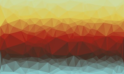 vibrant creative prismatic background with polygonal pattern