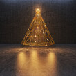 Weihnachtsbaum Grafik 3D Pyramide