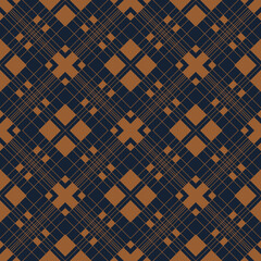 Fototapete - An abstract seamless pattern of geometric shapes