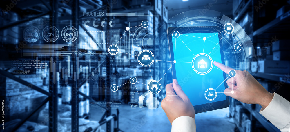 Smart warehouse management system with innovative internet of things ...