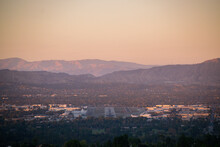 Sunset Over San Fernando Valley