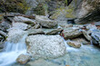 Grotta Azzurra and the Rui stream, Mel, Val Belluna, Italy