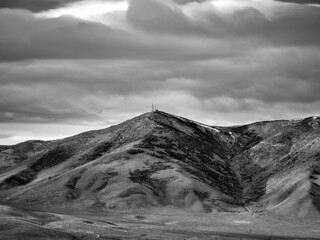 Wall Mural - Peavine mountain just North of Reno Nevada 