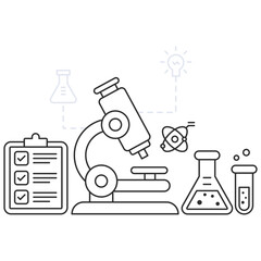 a premium download illustration of science research