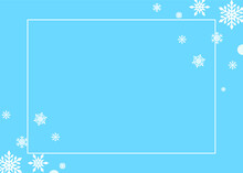 Background Design With Winter Theme