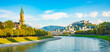 Salzburg old town skyline, Austria