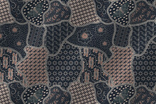 Asian Traditional Batik Seamless Pattern Universe