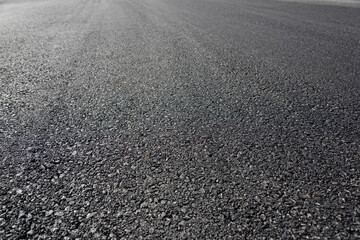 New asphalt road background