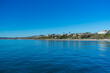 The California coast along the other side of San Clemente