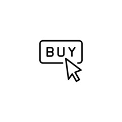 Poster - Buy icon, Buy sign vector illustration
