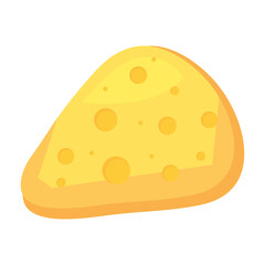 Sticker - delicious piece of cheese