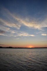 Wall Mural - sunset over the ocean