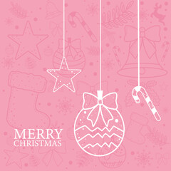 Poster - merry christmas background