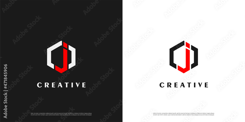 Letter J logo icon design template elements Stock Vector | Adobe Stock