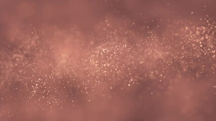 Wall Mural - abstract 4k looping motion background with flying bright particles. animated new years of christmas 