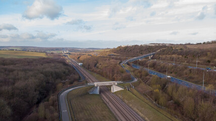 Wall Mural - M2 motorway