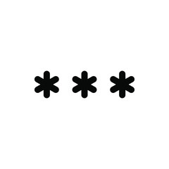 Canvas Print - password icon. login icon. vector illustration. web icon. cyber security icon.