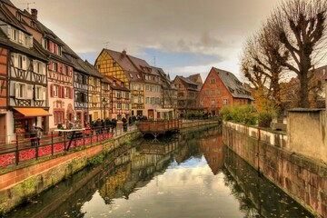 Wall Mural - La ville de Colmar en Alsace.