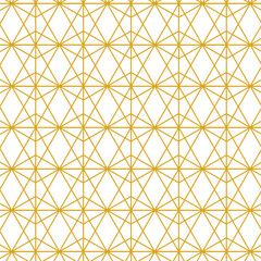 Aufkleber - Background pattern seamless diagonal line brick and triangle abstract gold luxury color geometric vector. Christmas pattern.