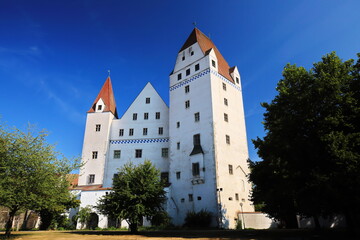 Fototapete - Ingolstadt ist eine Stadt in Bayern mit vielen historischen Sehenswürdigkeiten