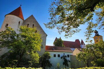 Fototapete - Ingolstadt ist eine Stadt in Bayern mit vielen historischen Sehenswürdigkeiten