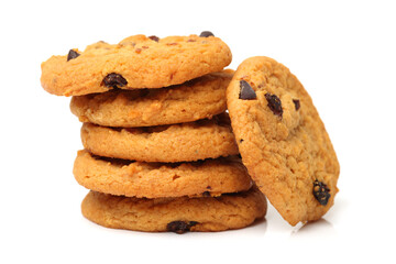 Poster - Cookies on a white background