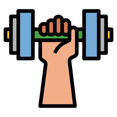 Sticker - weightlifting