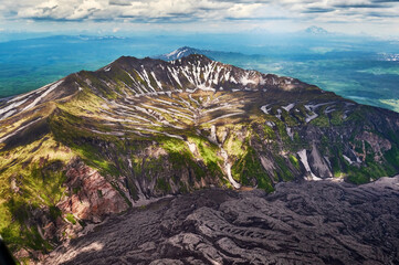 Kamchatka Peninsula, Russia.
Helicopter excursions to volcanoes of Kamchatka