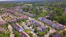 Cary, North Carolina, Aerial View, Downtown, Amazing Landscape