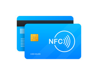 Poster - contactless payment methods mobile smart phone and wireless pos terminal realistic style. vector sto