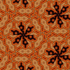 Traditional mystic background design. Arabesque ethnic texture. Geometric stripe ornament cover photo. Turkish fashion for floor tiles and carpet. Repeated pattern design for Moroccan textile print