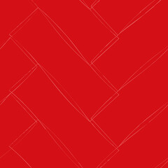 Poster - Herringbone grunchy pattern in red and pink pattern seamless repeat print background