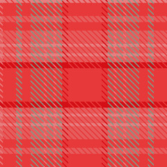 Poster - Red,pink and green plaid pattern seamless repeat pattern print background
