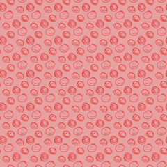 Poster - Simple crunchy dots seamless repeat pattern print background