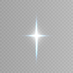 Christmas guiding star. For your vector illustrations.