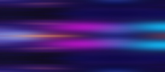 Wall Mural - dark futuristic, bright abstract background, neon glow, laser lines, shapes. blurry bokeh.