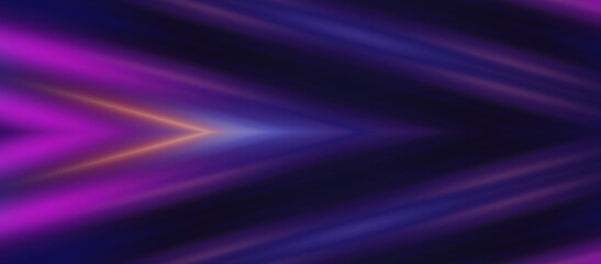 Wall Mural - dark futuristic, bright abstract background, neon glow, laser lines, shapes. blurry bokeh.