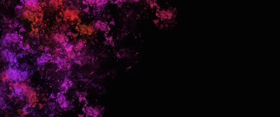 Wall Mural - background with smoke