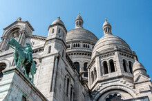 Beautiful Famous Church Sacre Coeur In Paris