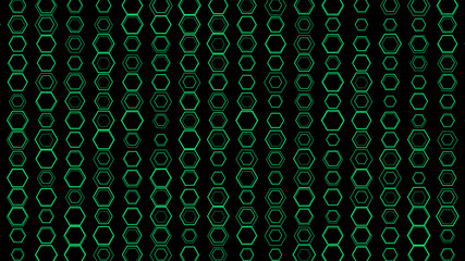 geometric tech background. matrix concept.